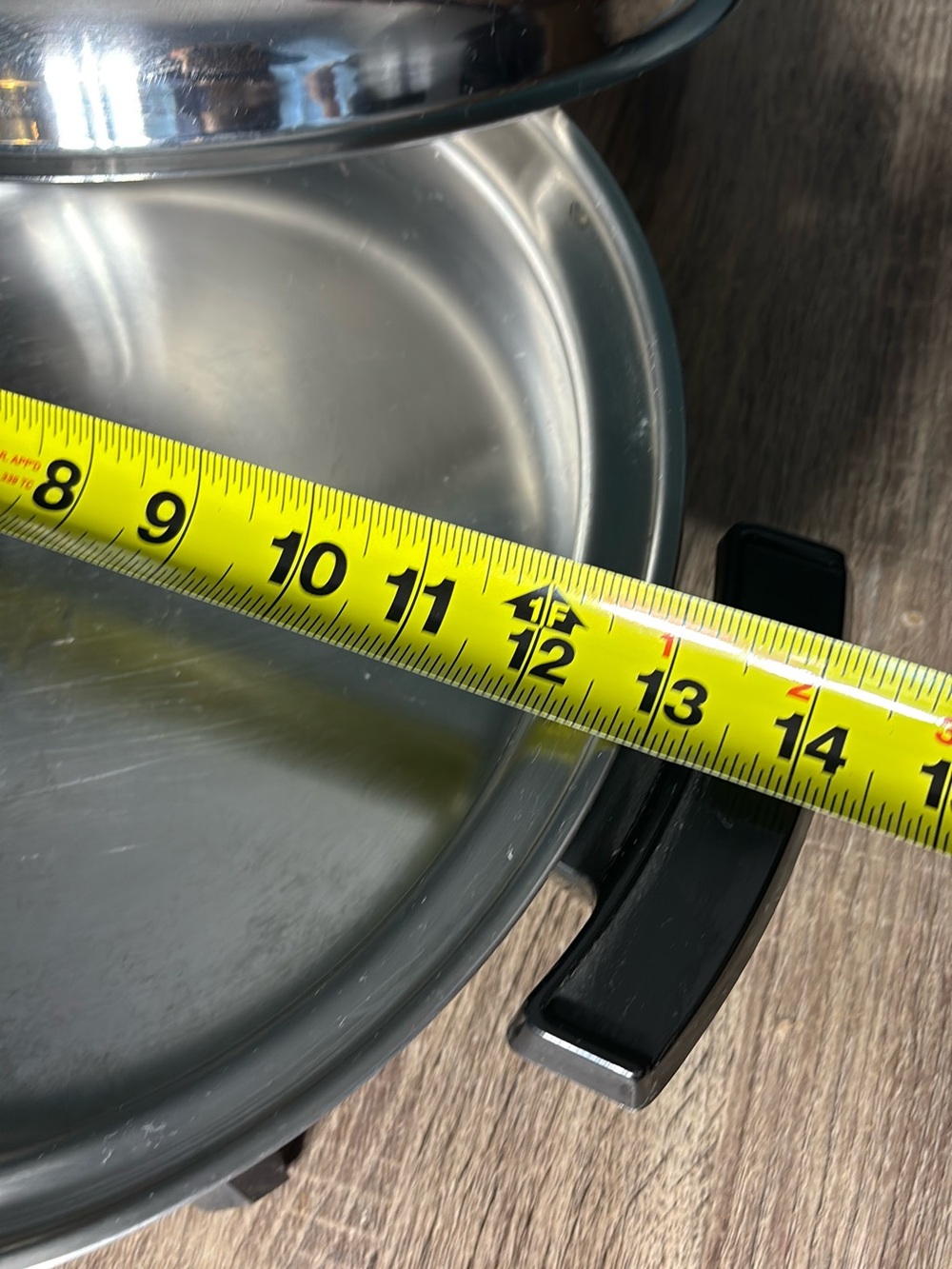 Liquid Core Stainless Steel Electric Skillet - Picture 2 of 7